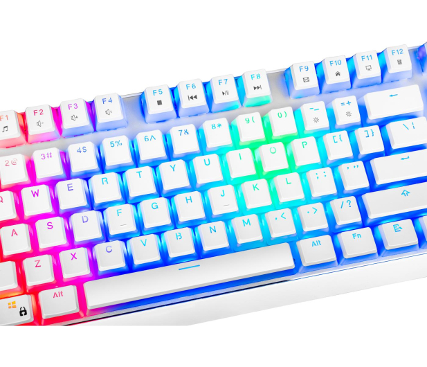 MODECOM Przewodowa klawiatura mechaniczna RGB PUDDING EDITION biała K-MC-LANPARTY-U-RGB-BLUE-200-PUDD - 697612 - zdjęcie 4